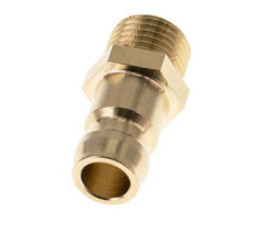 Brass DN 6 Mold Coupling Plug M10x1 Male Threads [5 Pieces]