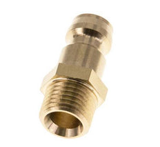 Brass DN 6 Mold Coupling Plug M10x1 Male Threads [5 Pieces]