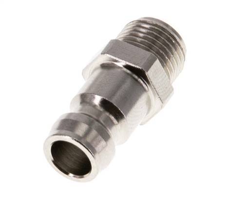 Brass DN 6 Mold Coupling Plug G 1/8 inch Male Threads [5 Pieces]
