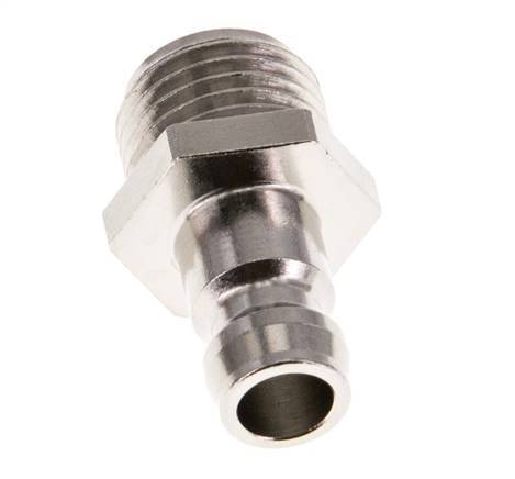 Brass DN 6 Mold Coupling Plug G 1/4 inch Male Threads [5 Pieces]