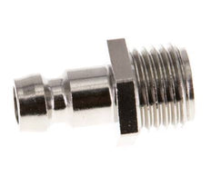 Brass DN 6 Mold Coupling Plug G 1/4 inch Male Threads [5 Pieces]