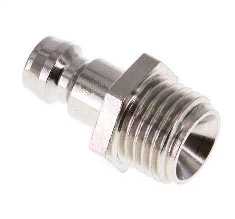 Brass DN 6 Mold Coupling Plug G 1/4 inch Male Threads [5 Pieces]