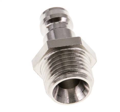 Brass DN 6 Mold Coupling Plug G 1/4 inch Male Threads [5 Pieces]
