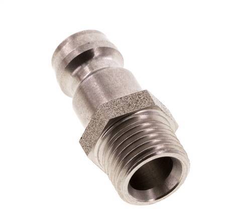 Stainless Steel DN 6 Mold Coupling Plug M10x1 Male Threads