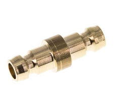 Brass DN 6 Mold Coupling Plug D9 mm [2 Pieces]