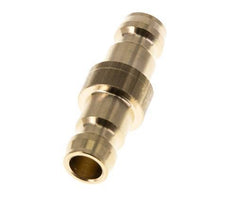 Brass DN 6 Mold Coupling Plug D9 mm [2 Pieces]