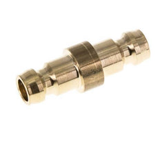 Brass DN 6 Mold Coupling Plug D9 mm [2 Pieces]
