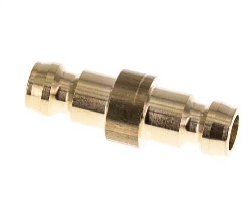 Brass DN 6 Mold Coupling Plug D9 mm [2 Pieces]