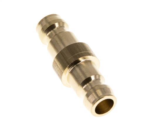 Brass DN 6 Mold Coupling Plug D9 mm [2 Pieces]