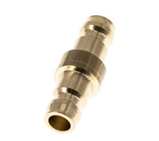 Brass DN 6 Mold Coupling Plug D9 mm [2 Pieces]