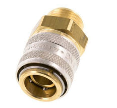 Brass DN 9 Mold Coupling Socket G 3/8 inch Male Threads