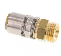 Brass DN 9 Mold Coupling Socket G 1/2 inch Male Threads