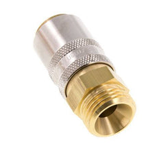 Brass DN 9 Mold Coupling Socket G 1/2 inch Male Threads