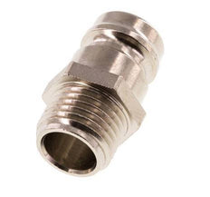 Brass DN 9 Mold Coupling Plug G 1/4 inch Male Threads [5 Pieces]