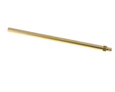 Brass DN 9 Mold Coupling Plug 14x360 mm Push-in Connections
