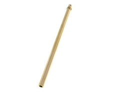 Brass DN 9 Mold Coupling Plug 14x360 mm Push-in Connections