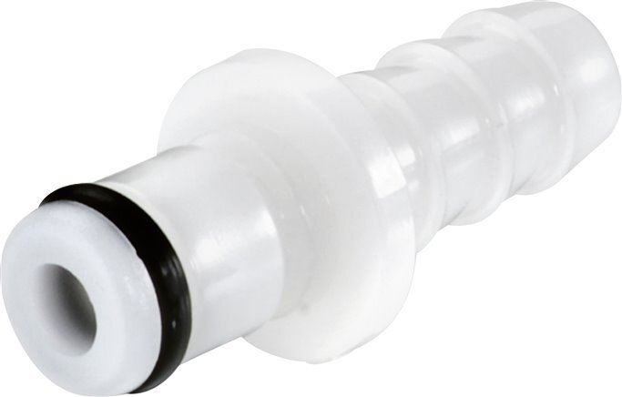POM DN 3.2 Linktech Coupling Plug 3.2 mm Hose Pillar Double Shut-Off 20 Series