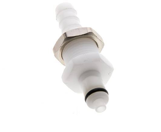 POM DN 3.2 Linktech Coupling Plug 6.4 mm Hose Pillar Bulkhead 20 Series