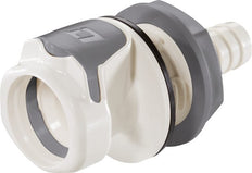 PSU DN 9.5 Linktech Coupling Socket 12.7 mm Hose Pillar Bulkhead Double Shut-Off 60 Series