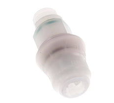 PVDF DN 5 Coupling Socket G 1/4 inch Male Threads