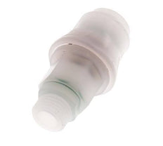 PVDF DN 5 Coupling Socket G 1/4 inch Male Threads
