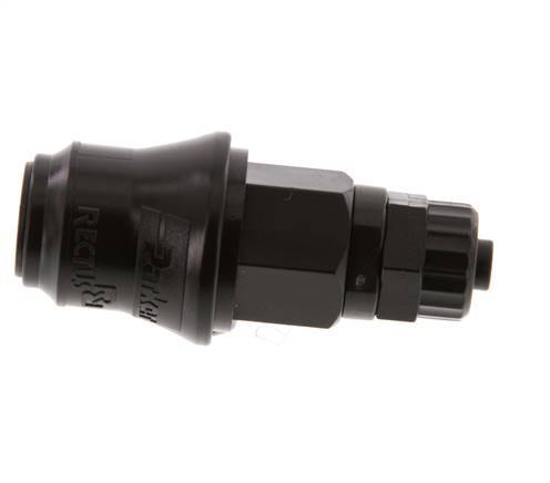 POM DN 5 Coupling Socket 6x8 mm Union Nut
