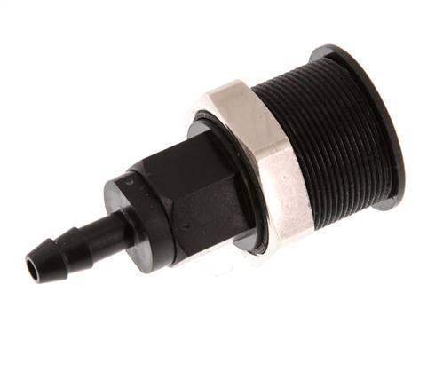 POM DN 5 Coupling Socket 6 mm Hose Pillar Pull-Off