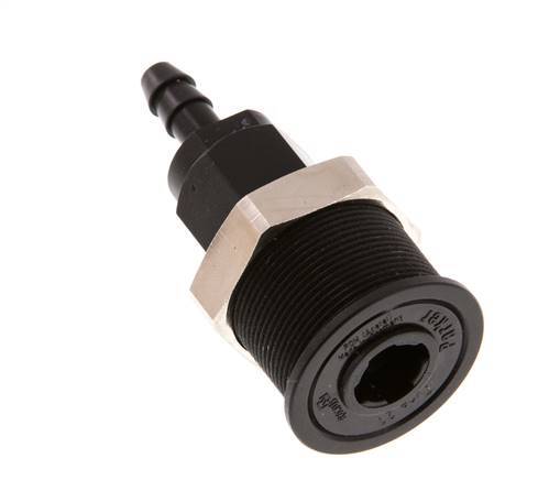 POM DN 5 Coupling Socket 6 mm Hose Pillar Pull-Off