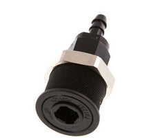 POM DN 5 Coupling Socket 6 mm Hose Pillar Pull-Off
