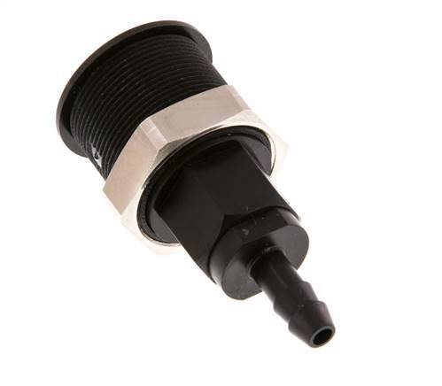 POM DN 5 Coupling Socket 6 mm Hose Pillar Pull-Off
