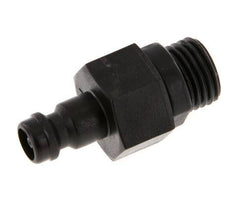 POM DN 5 Coupling Plug G 1/4 inch Male Threads Double Shut-Off