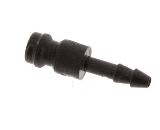 POM DN 5 Coupling Plug 4 mm Hose Pillar [2 Pieces]