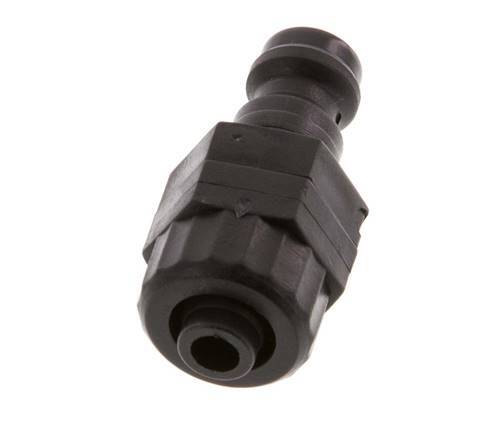 PVDF DN 5 Coupling Plug 4x6 mm Union Nut