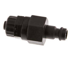 POM DN 5 Coupling Plug 6x8 mm Union Nut Double Shut-Off