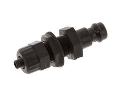 POM DN 5 Coupling Plug 4x6 mm Union Nut Bulkhead