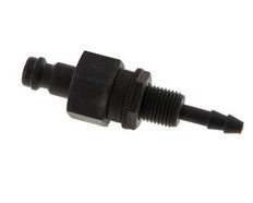 POM DN 5 Coupling Plug 4 mm Hose Pillar Bulkhead Double Shut-Off