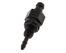POM DN 5 Coupling Plug 4 mm Hose Pillar Bulkhead Double Shut-Off