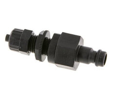 POM DN 5 Coupling Plug 4x6 mm Union Nut Bulkhead Double Shut-Off