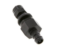 POM DN 5 Coupling Plug 4x6 mm Union Nut Bulkhead Double Shut-Off