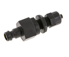 POM DN 5 Coupling Plug 4x6 mm Union Nut Bulkhead Double Shut-Off