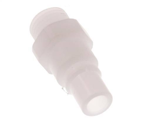 PVDF DN 7.2 Coupling Plug G 1/4 inch Male Threads