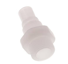 PVDF DN 7.2 Coupling Plug G 3/8 inch Male Threads