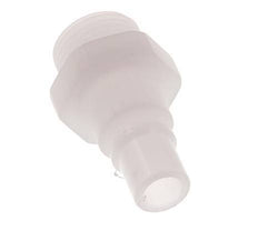 PVDF DN 7.2 Coupling Plug G 3/8 inch Male Threads