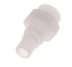 PVDF DN 7.2 Coupling Plug G 3/8 inch Male Threads