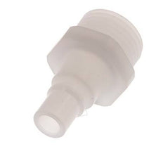 PVDF DN 7.2 Coupling Plug G 1/2 inch Male Threads