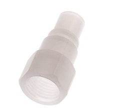 PVDF DN 7.2 Coupling Plug G 1/4 inch Female Threads