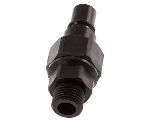 POM DN 7.2 Coupling Plug G 1/4 inch Male Threads Double Shut-Off