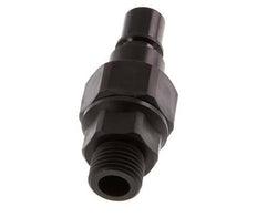 POM DN 7.2 Coupling Plug G 1/4 inch Male Threads Double Shut-Off