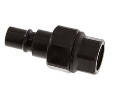 POM DN 7.2 Coupling Plug G 1/4 inch Female Threads Double Shut-Off