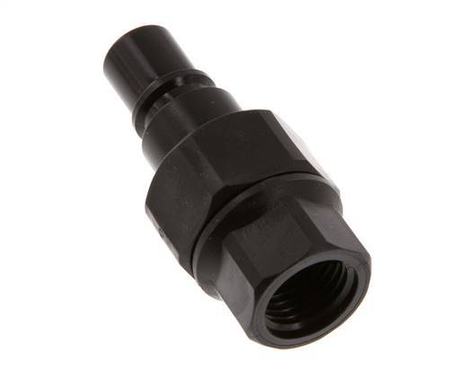 POM DN 7.2 Coupling Plug G 1/4 inch Female Threads Double Shut-Off